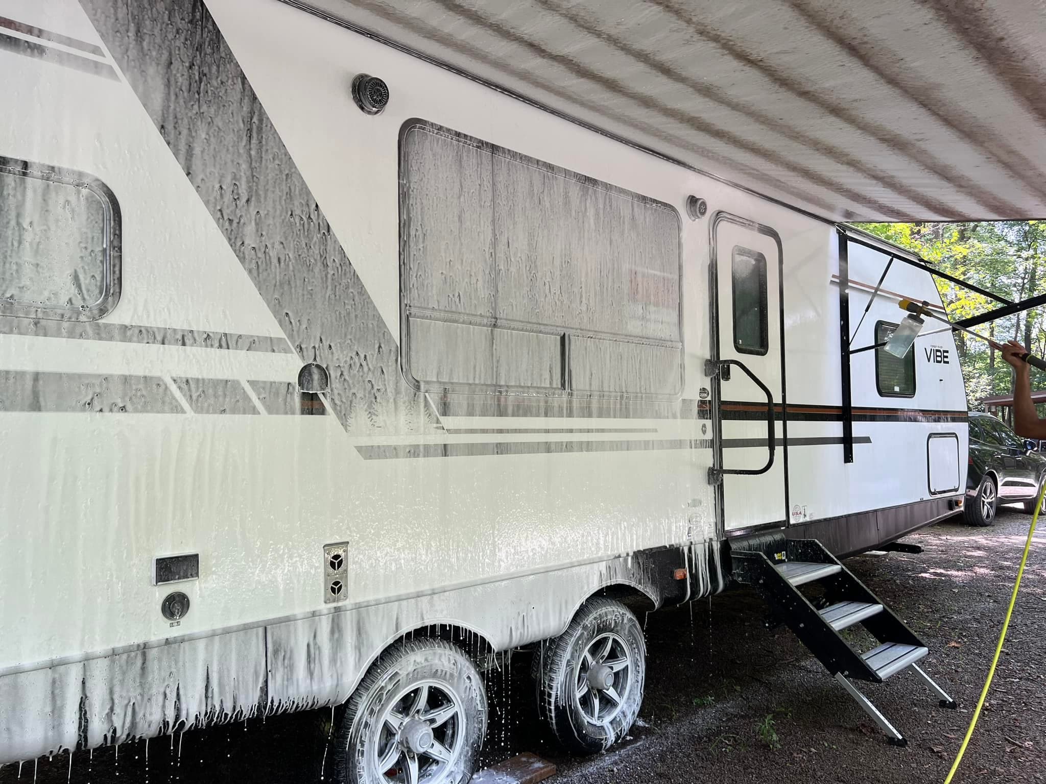 RV detail — Job 1 — before