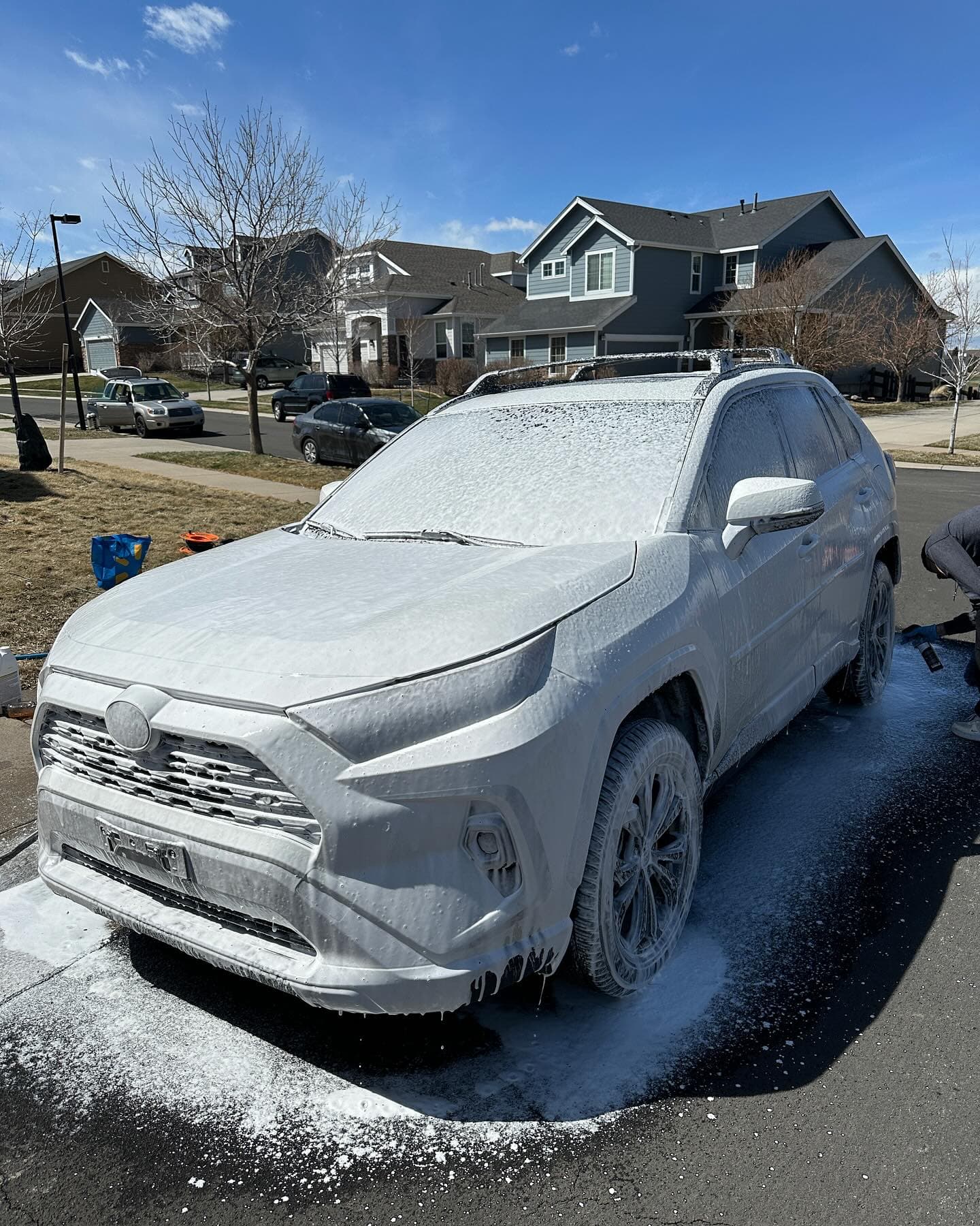 SUV — full detailing finish — before