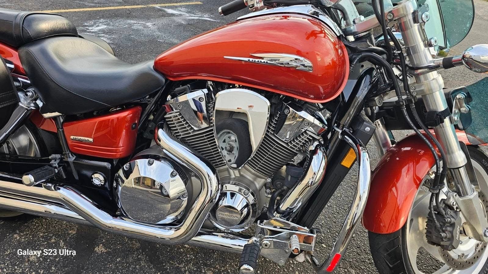 Motorcycle after mobile detailing in Decatur