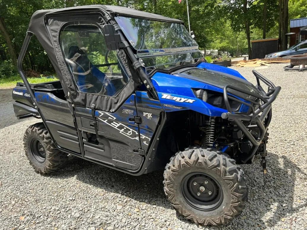 Motorcycle after mobile detailing in Englewood