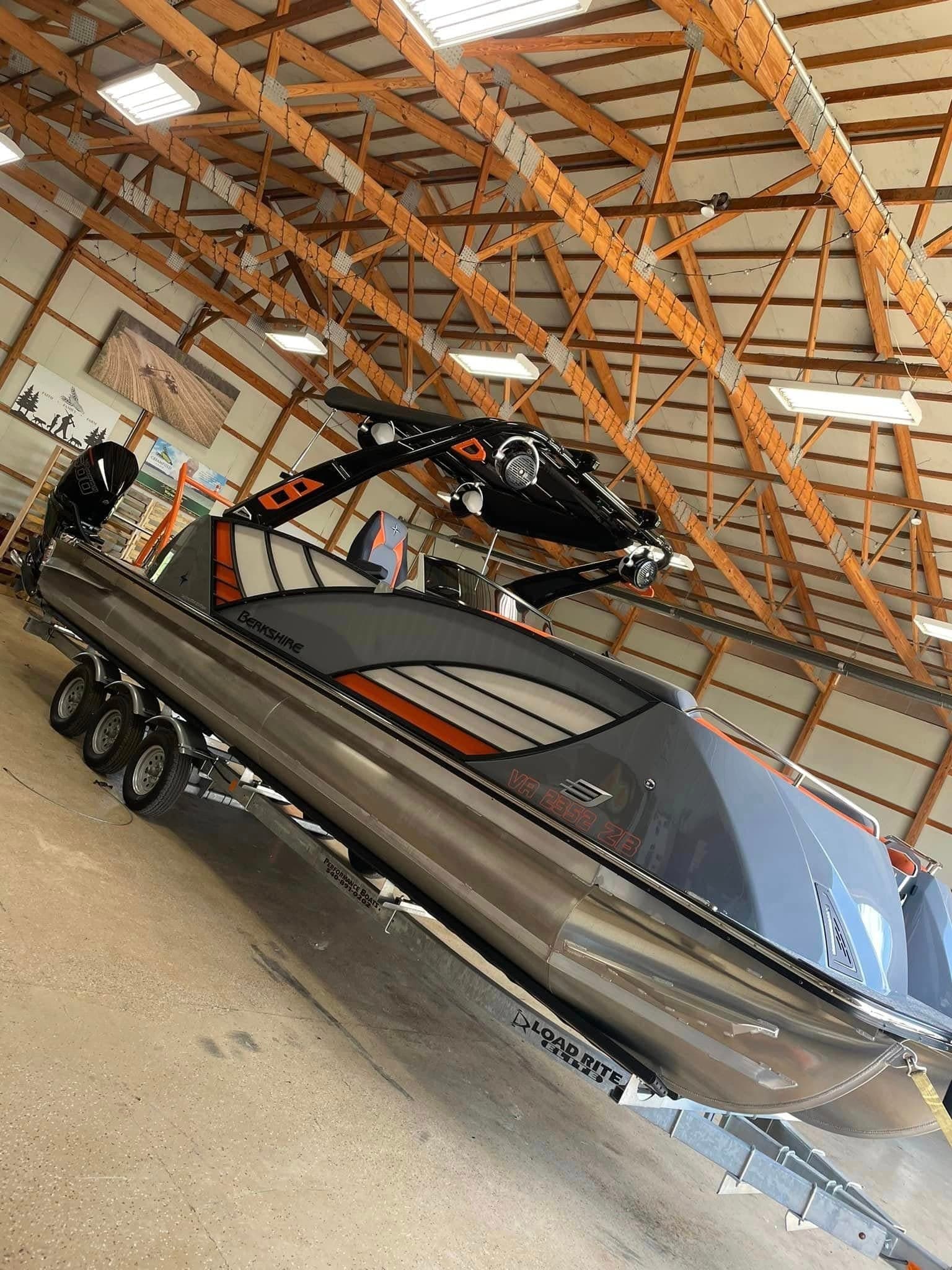 Boat after mobile detailing in Garden City