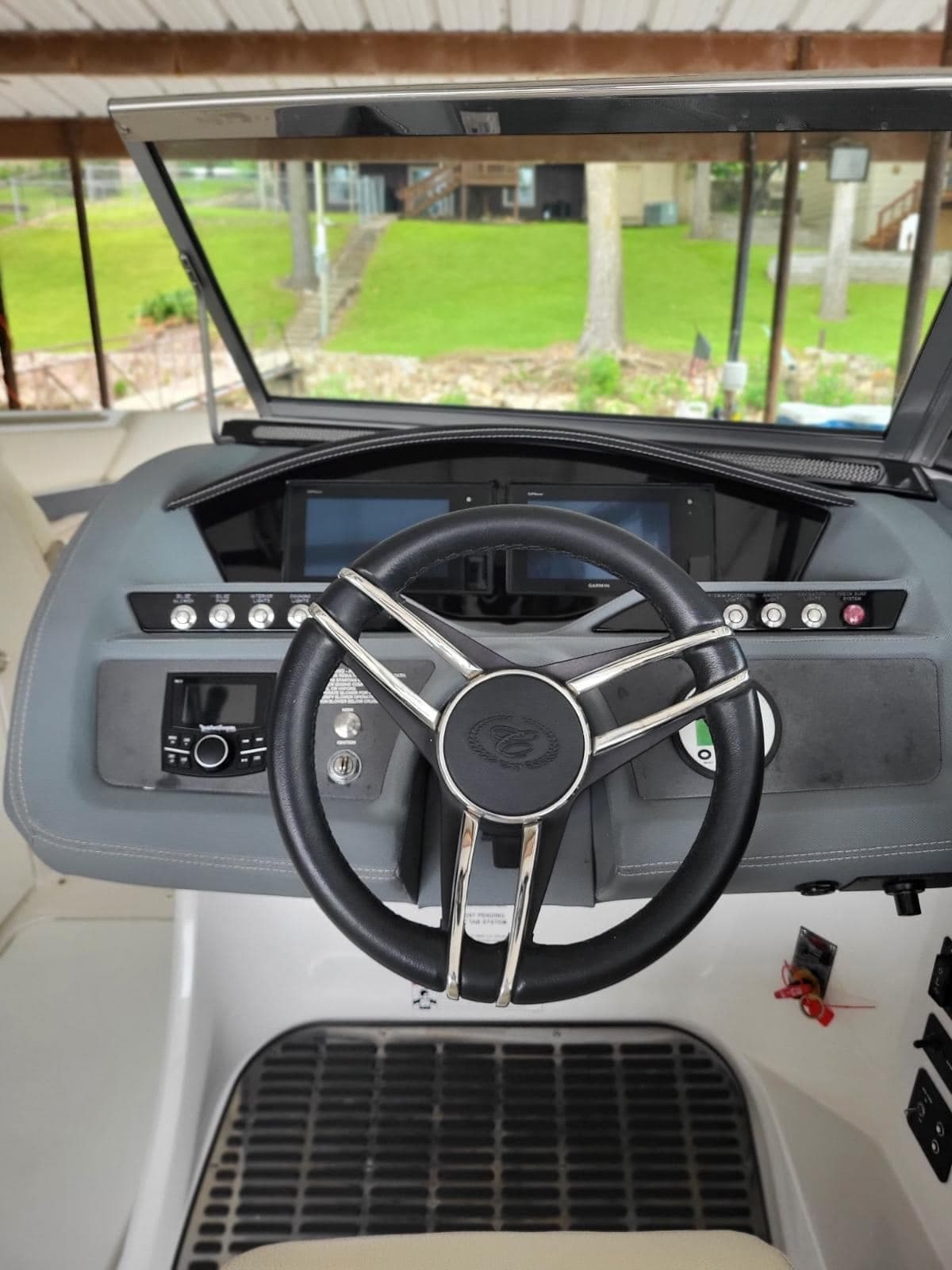 Boat after mobile detailing in Inglewood