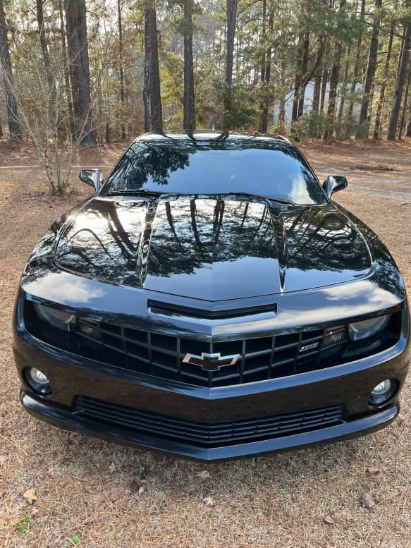 Chevrolet Camaro — coated finish after