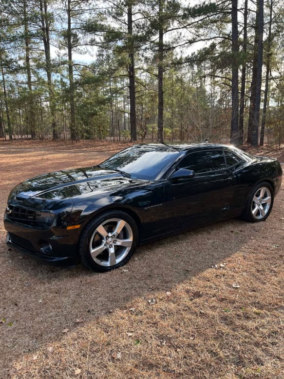 Chevrolet Camaro — coated finish before