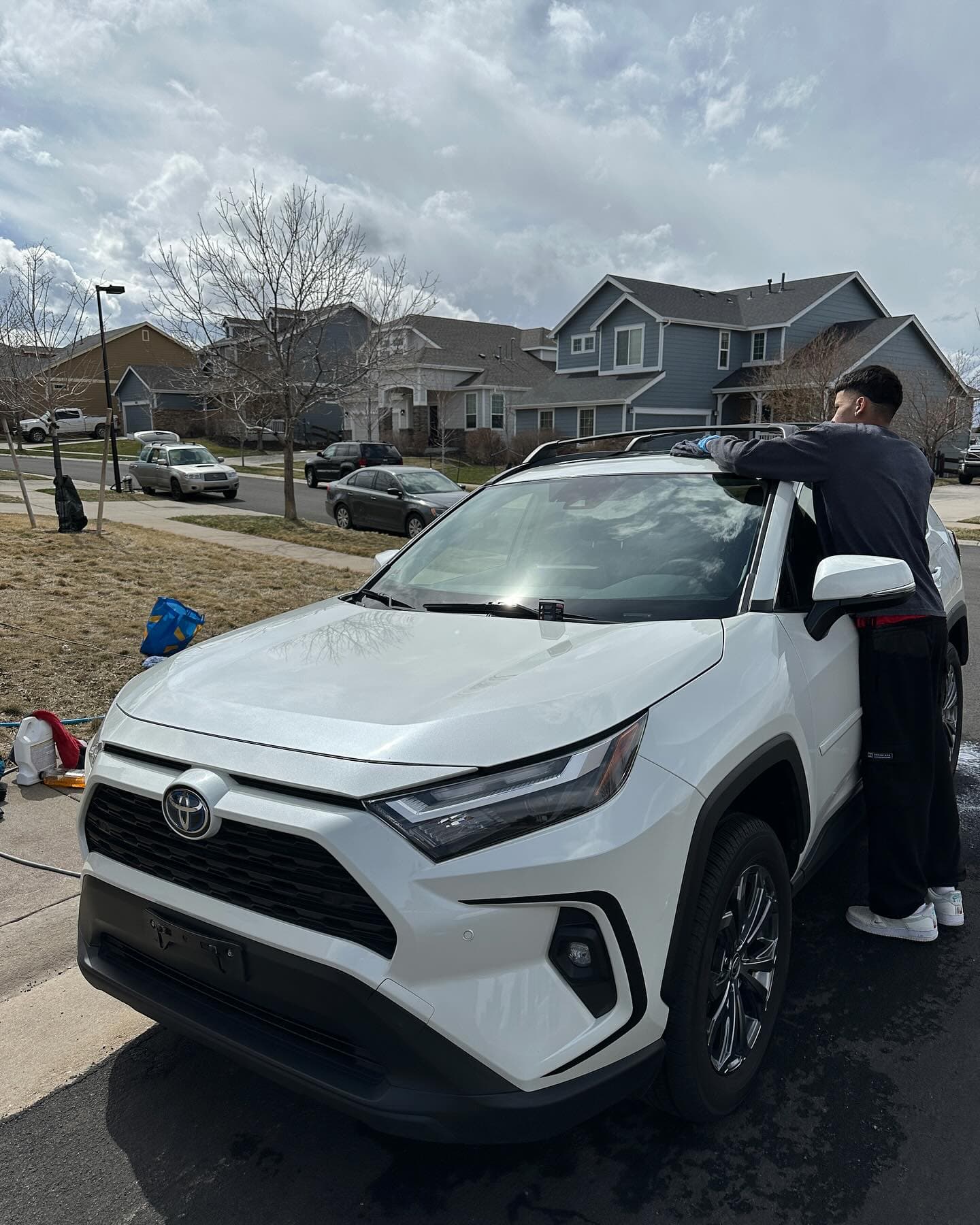 Full exterior wash & finish after