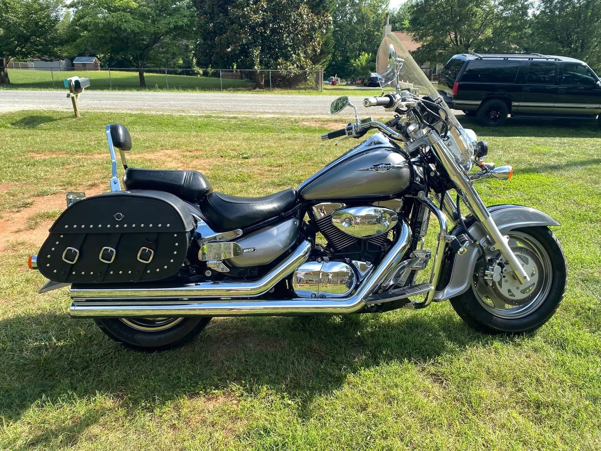 Cruiser motorcycle paint and chrome ready for ceramic coating
