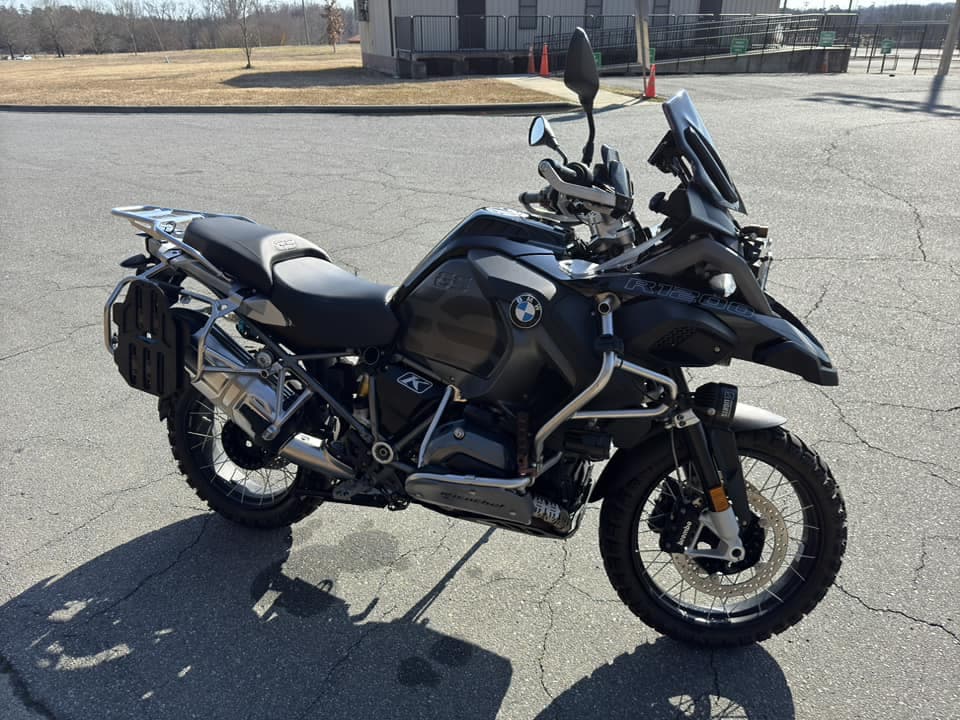 Adventure bike — full detail before